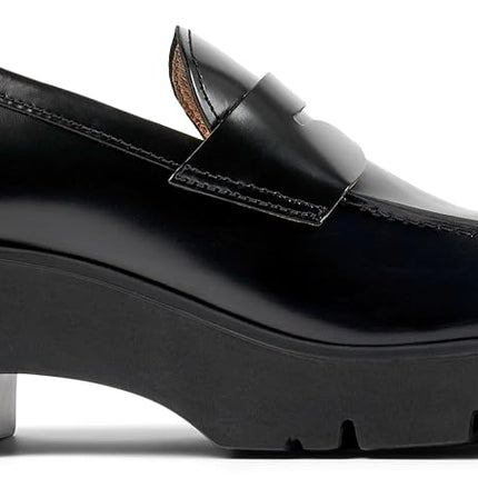 Camper Women's Milah K201425 Moccasin, Black 002, 7 UK