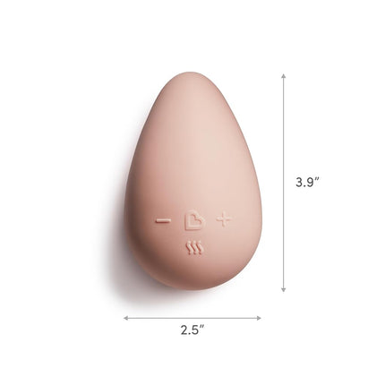 Munchkin� Milkmakers� Warm Touch Breastfeeding Lactation Massager with Heat and Vibration, Award Winning, Dusty Rose