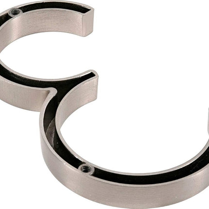 Distinctions 844703 Upgraded 5" Brushed Nickel 5" Floating House Number 3