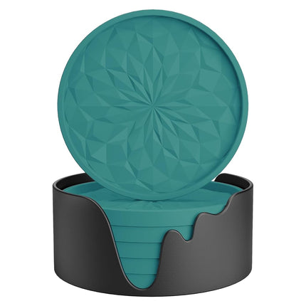 ME.Fan Silicone Coasters [6 Pack] Coasters with Ho