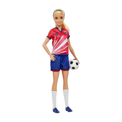 Barbie Careers Soccer Player Doll and Themed Fashions