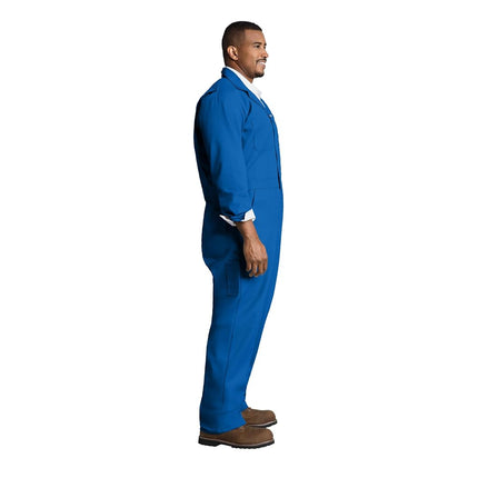 Red Kap Men's Twill Action Back Coverall, Electric Blue, 52
