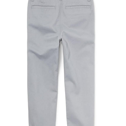 The Children's Place Boys' Stretch Chino Pants, FIN Gray, 14H