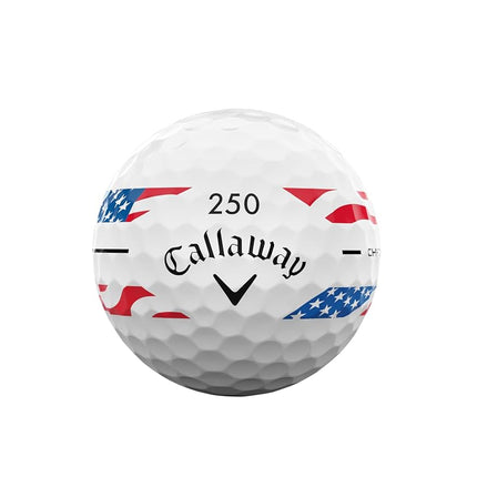 Callaway Golf Chrome Tour 2026 Golf Balls(USA Stripe,One Dozen)