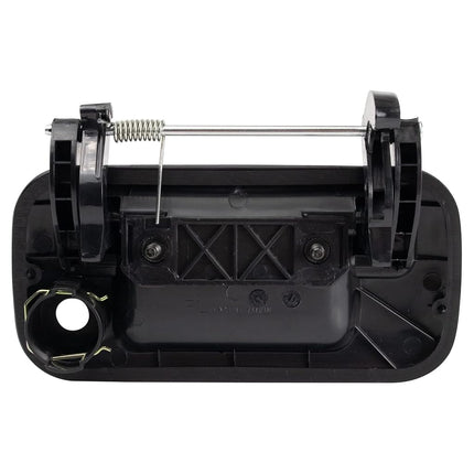 TRQ Tailgate Handle - Black, Compatible with Ford Explorer Sport Trac (2007-2010), F-150 (2004-2014), F-250/F-350/F-450/F-550 Super Duty (2008-2016), Lincoln Mark LT (2006-2008)