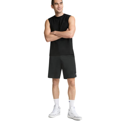 Champion Men's Classic Jersey Muscle T-Shirt, Black, XXL
