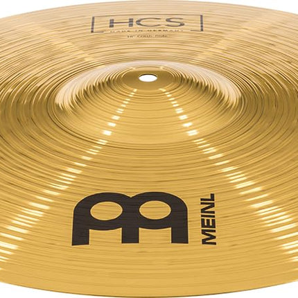 Meinl Cymbals HCS Crash-Ride Cymbal 18 inch (Video) for Drum Set (45,72cm) Traditional Finish Brass, Made in Germany (HCS18CR)