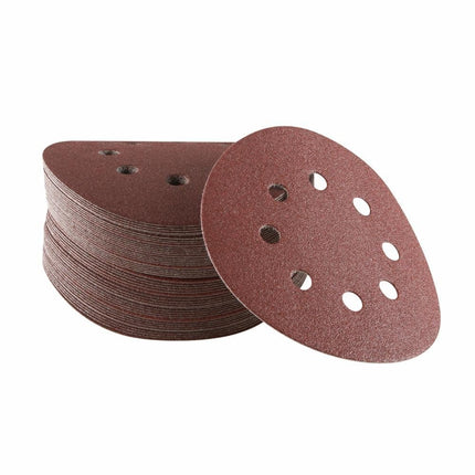 Bosch SR5R120 5-Piece 120 Grit 5 In. 8 Hole Hook-And-Loop Sanding Discs