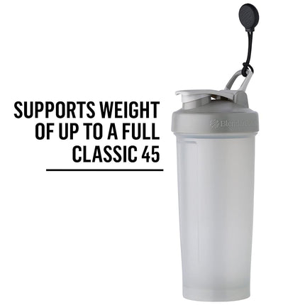BlenderBottle Magnet for Holding Shaker Bottles and Workout Accessories to Gym Equipment, Black