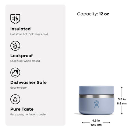 Hydro Flask 12 Oz Insulated Food Jar Agave