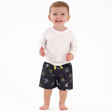 Gerber Toddler & Baby Boys Surf Swim Trunks 2-Pack, Suns, 3T