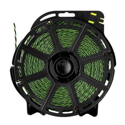 EGO AL2470B Premium Twist String, bi-component trimmer line (bulk package), Green