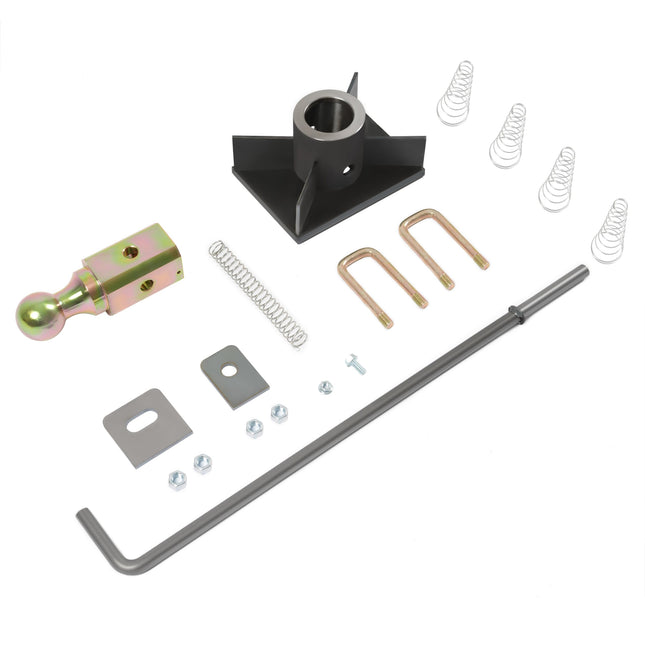 ALMULOO Flat Beds Gooseneck Trailer Hitch Universal Gooseneck Towing Hitch Flatbed Gooseneck Kit