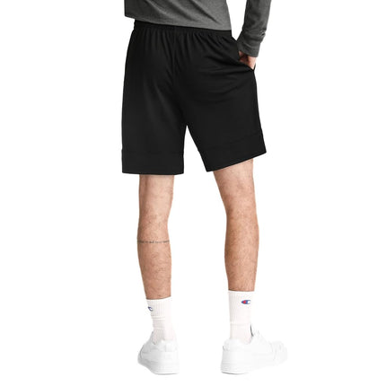 Champion Men's Sport, Moisture Wicking, Athletic, Gym Shorts (Reg. Or Big & Tall), Black Reflective C, Large