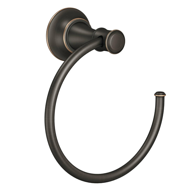 Moen DN7986BRB Ashville Towel Ring, Mediterranean 