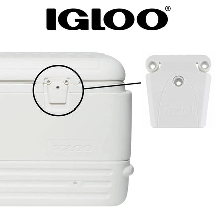 Igloo Cooler Latch with Winged and Single Screw Post - Made in The USA - Contains UV Inhibitors