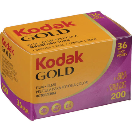 Kodak Gold 200 Speed 36 Exposure 35mm Film