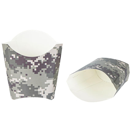 Bio Tek 3.9 x 2.6 x 3.5 Inch French Fry Cup, 100 D