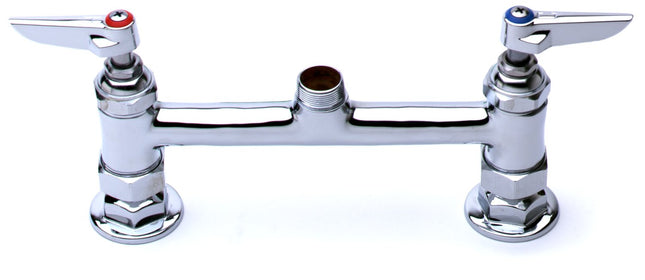 T&S Brass B-0220-LN Deck Mount Double Pantry Swive
