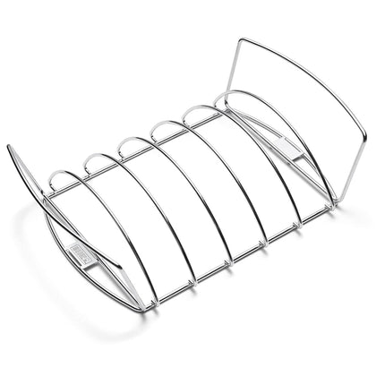 Weber Premium Spare Rib Holder & Roasting Basket, 