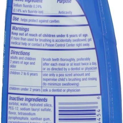 Colgate Max Fresh Liquid Toothpaste with Mini Breath Strips, Cool Mint, 4.6 oz
