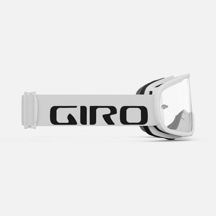 Gafas Giro Tempo MTB para Ciclismo de Montaña - Blancas - Lente Transparente