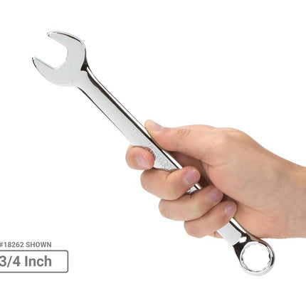 TEKTON Combination Wrench Set, 19-Piece (1/4-1-1/4 in.) - Rack | WCB91102