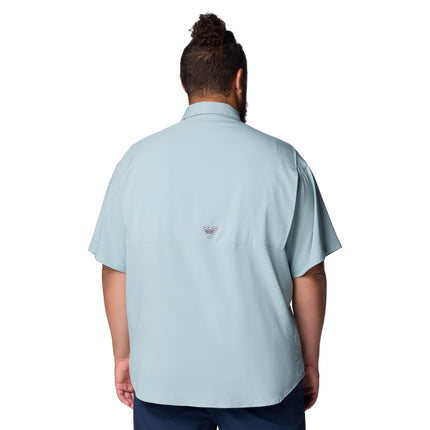 Columbia Men's Tamiami 2 Short Sleeve Shirt, Short Sleeve Shirt, Crushed Blue, XS