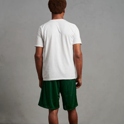 Russell Athletic Men's 9" Mesh Short, Dark Green, Large