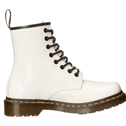 Dr. Marten's Original 1460 Patent, Women's Boots, White Patent, 3 UK(36 EU)