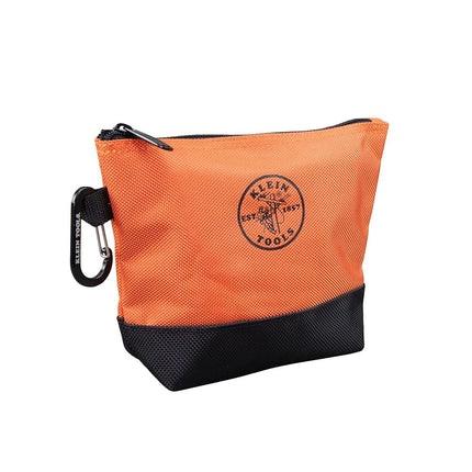 Klein Tools Utility Bag, Zipper Tool Bags in Orange/Black, Gray/Black, 12.5-Inch Canvas, 2-Pack Klein Tools 55470