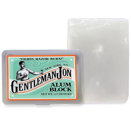 Bloc d'alun Gentleman Jon 100 ml dans un étui en plastique