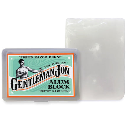 Gentleman Jon 100ml Alum Block in Plastic Case