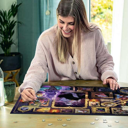 Ravensburger Disney Villainous Ursula Little Mermaid Jigsaw Puzzle for Adults and Kids Age 12 Years Up - 1000 Pieces