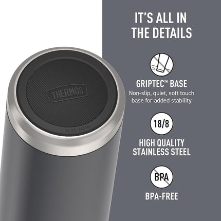 Granite-32 oz Stainless Steel Water Bottle w/Screw Top