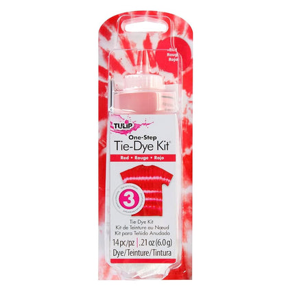 Tulip One Step Red Tie-Dye Kit - Set of 14