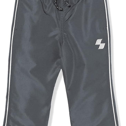 The Children's Place Baby Boys' and Toddler Athletic Track Pant, Water Resistant, Gray Steel Single, 12-18 Months