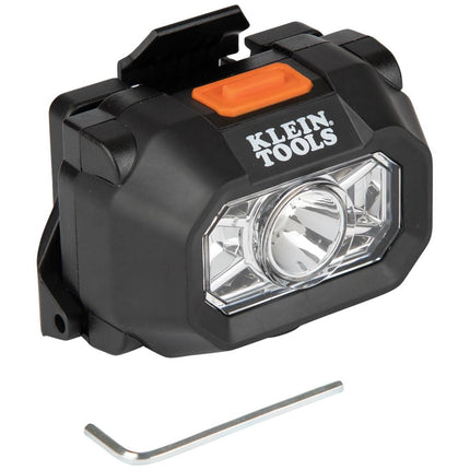 Klein Tools 60156 Intrinsically Safe LED IP67 Headlamp for Hazardous Areas, Mounts to Klein Hard Hats and Safety Helmets