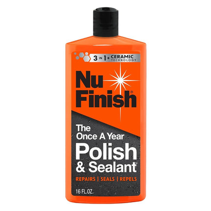 Nu Finish Once a Year Polish and Sealant, Car Poli