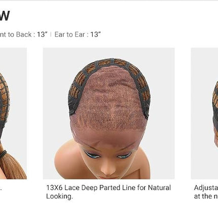 Sensationnel HD Lace Front Wig Cloud 9 What Lace Swiss Lace 13X6 Latisha (FLAMBOYAGEBLONDE)