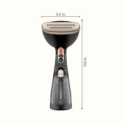 Conair Handheld Garment Steamer for Clothes, Turbo ExtremeSteam 1875W, Portable Handheld Design, Strong Penetrating Steam - Amazon Exclusive in Black