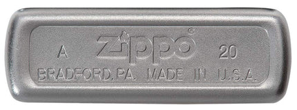 Zippo 96792 Adult-Unisex 205 Classic Satin Chrome Lighter, Silver, 5 1/2 x 3 1/2 cm