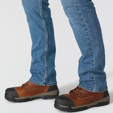 Carhartt for Men Rugged Flex Relaxed Straight Leg Jeans Work Utility-Pants, Kallvatten, 28W / 30L