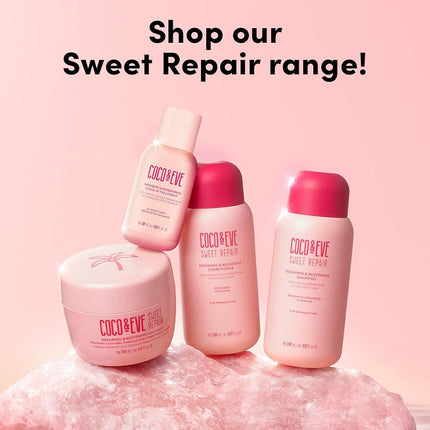 Coco & Eve Sweet Repair Repairing and Restoring Hair Mask Blend of Biomimetic Ceramides, Hyaluronic Acid, Vegan Keratin Repair Dry Damaged Hair by Heat or Chemical, Hydration & Shine (212 ml)