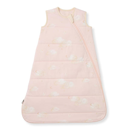 Burt's Bees Baby Beekeeper Wearable Blanket Portable, Quilted Good Night Sky Pink, L