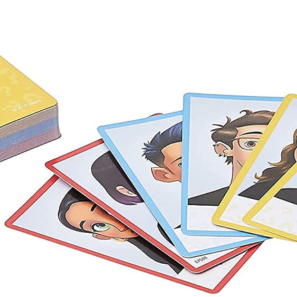 Hasbro Gaming ¿Quién es quién? Juego de cartas para niños de 5 años en adelante, juego de adivinanzas para 2 jugadores