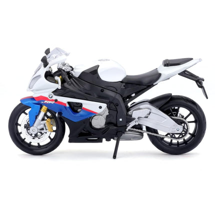 BMW S1000RR White/Red/Blue Motorcycle 1/12 by Maisto 31191 by Maisto
