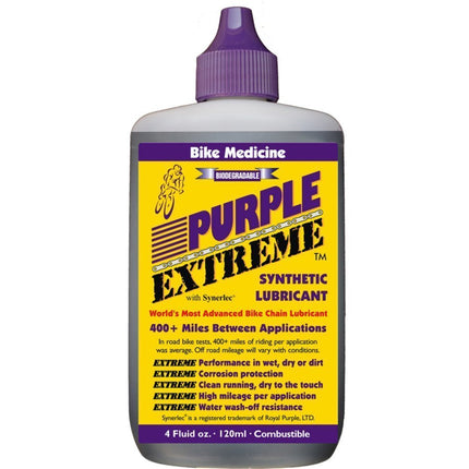 Bike Medicine Purple Extreme Performance Synthetic