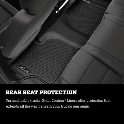 Husky Liners compatible Ford Expedition Max 2018-20, Lincoln Navigator L 2018-20 Tapis de sol X-act Contour pour 3ème rangée