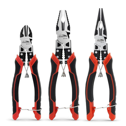 HOUSERAN Pliers Set, 3 Pcs, for DIY & Home Use, Mu